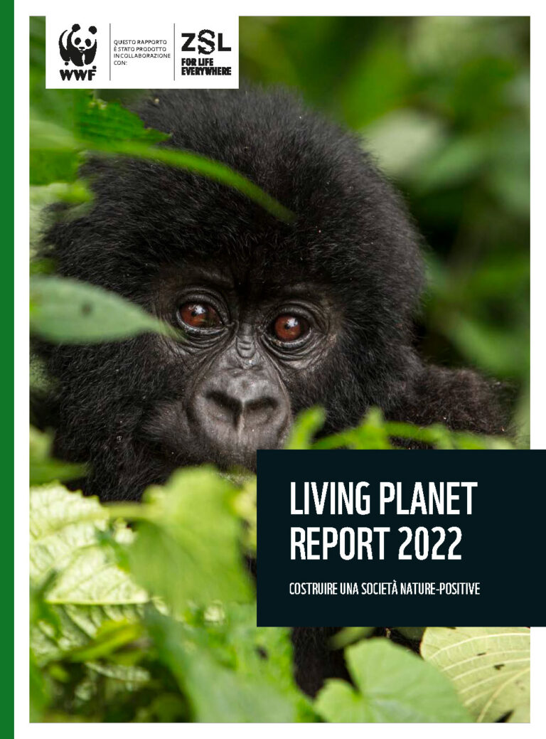WWF: copertina Report 2022