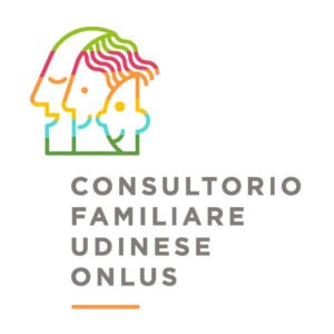 Restyling del logo di Consultorio Familiare Udinese: logo nuovo in positivo a colori